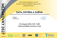 Odborná konference NEZISKOVKY 2027: DATA, DŮVĚRA A ZMĚNA
